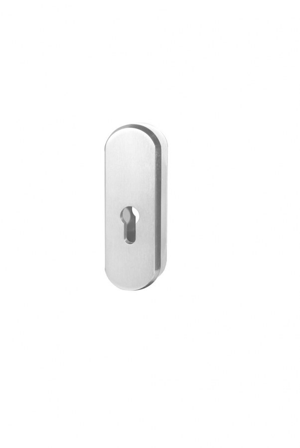 Kování bezpečnostní přídavné R.103.PZ.F1 rozeta na vložku bez překrytí stříbrný elox (RJ01010077) - Kliky, okenní a dveřní kování, panty Kování dveřní Kování dveřní bezpečnostní