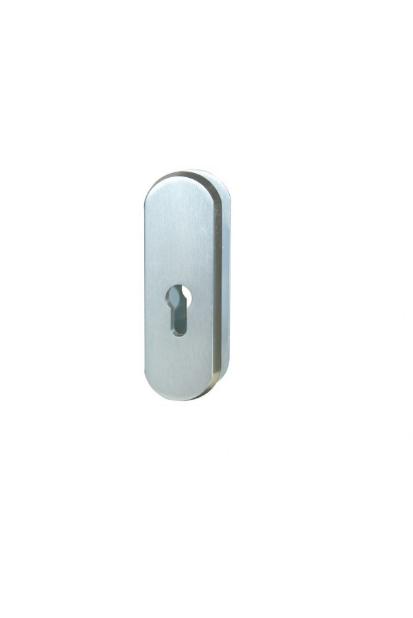 Kování bezpečnostní přídavné R.103.PZ.F9 rozeta na vložku bez překrytí imitace nerezu (RJ01010079) - Kliky, okenní a dveřní kování, panty Kování dveřní Kování dveřní bezpečnostní