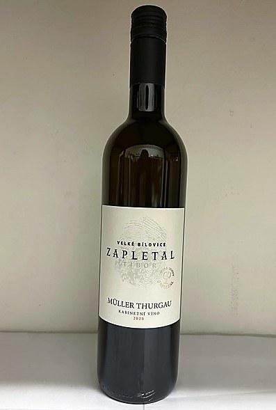Víno Muller Thurgau 2020 KAB suché, 0,75 l č. š. 01-20 alk. 11 % - Víno tiché Tiché Bílé