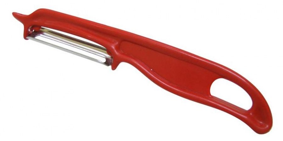 Škrabka na brambory červená - Vybavení pro dům a domácnost Nože Nože kuchyňské, řeznické, universal
