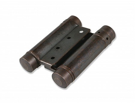 Závěs pružinový 75 mm bronz F1-108029, max 15 kg/1 pár/600 mm šíře - Kliky, okenní a dveřní kování, panty Závěsy (panty) Závěsy pružinové