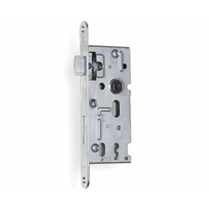 Zámek zadlabací K 103 obyčejný klíč, bez převodu, P-L, 72/60, bílý zinek*(804999) - Vložky,zámky,klíče,frézky Zámky zadlabací, přísl. Zámky zadlabací dveřní