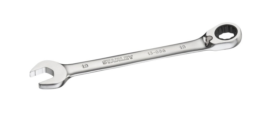 Klíč ráčnový s přepínací páčkou 19 mm Anti-Slip, STANLEY - Nářadí ruční a elektrické, měřidla Nářadí ruční Klíče montážní