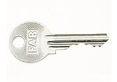 Klíč broušený 4107/12N - Vložky,zámky,klíče,frézky Klíče odlitky Klíče cylindrické
