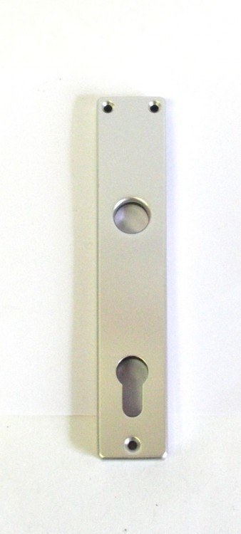 Štítek 90 mm vložka 650 F1 LINEA - Kliky, okenní a dveřní kování, panty Kování dveřní Kování dveřní mezip. hliník, bez PÚ