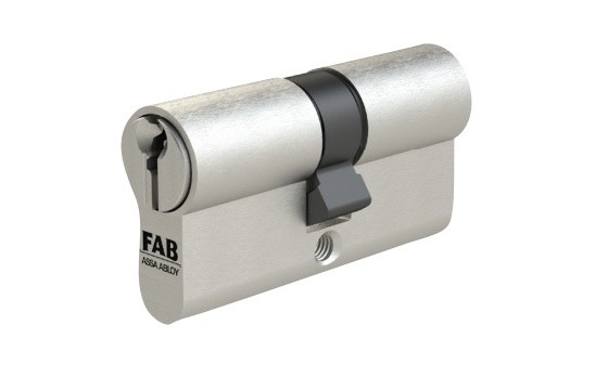 Vložka cylindrická FAB 1.00/DNm 35+45 3 klíče nikl matný - Vložky,zámky,klíče,frézky Vložky cylindrické Vložky bezpečnostní