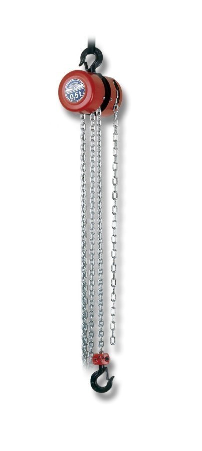 Kladkostroj závěsný řetězový Z100/1 t/13 m - Zavírače, zvedací a vázací technika Zdvihací zařízení Kladkostroje, kladky, háky