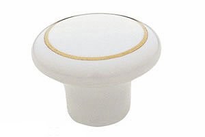 Knopek porcelánový SIRO průměr 33 mm - Vybavení pro dům a domácnost Kování nábytkové - úchyty, rukojeti