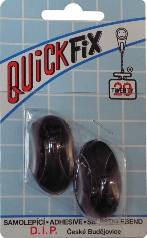 Háček QUICK FIX typ 2 černá sd - Vybavení pro dům a domácnost Věšáky, háčky
