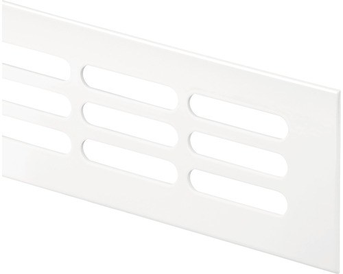 Mřížka 100x800 mm bílá - Vybavení pro dům a domácnost Stavební prvky Mřížky větrací