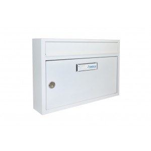 Schránka poštovní DLS G-01 bílá RAL 9016 385x260x80 mm - Vybavení pro dům a domácnost Schránky, pokladny, skříňky Schránky poštovní, vhozy, přísl.