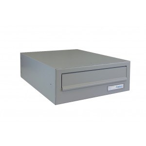 Schránka poštovní DLS B-02 šedá RAL 7040 300x110x385 mm - Vybavení pro dům a domácnost Schránky, pokladny, skříňky Schránky poštovní, vhozy, přísl.