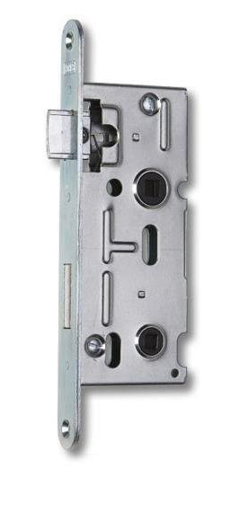 Zámek zadlab K111.4 P-L BíZn WC - Vložky,zámky,klíče,frézky Zámky zadlabací, přísl. Zámky zadlabací dveřní