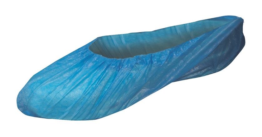 Návlek jednorázový PE na obuv modrý (100 ks) - Pomůcky ochranné a úklidové Pomůcky ochranné Pomůcky ochranné ostatní