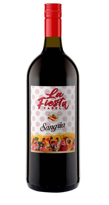 Víno Sangria La Fiesta 1,5 l - Víno tiché Dezertní Červené