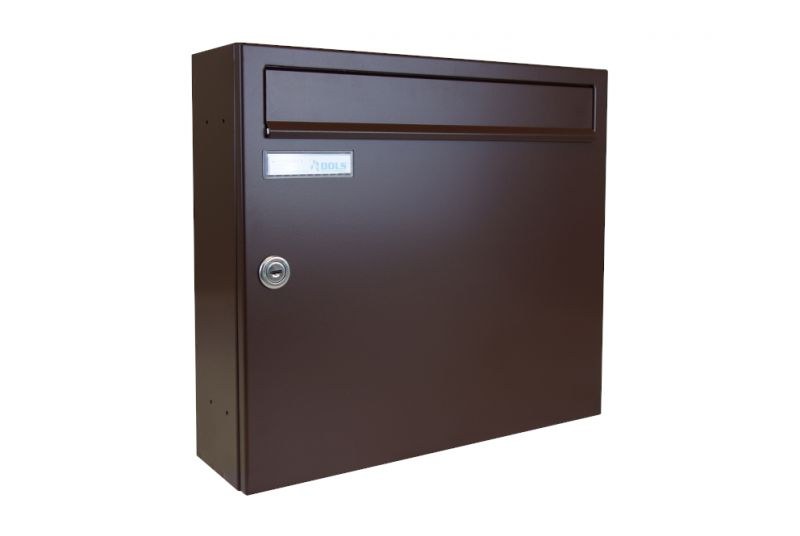 Schránka poštovní DLS A-01 BASIC hnědá čokoládová RAL 8017 - Vybavení pro dům a domácnost Schránky, pokladny, skříňky Schránky poštovní, vhozy, přísl.