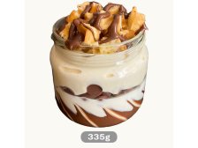 Jogurt hotový Boston Cream 335 g (mléčná čokoláda, nugátový krém a vafle)