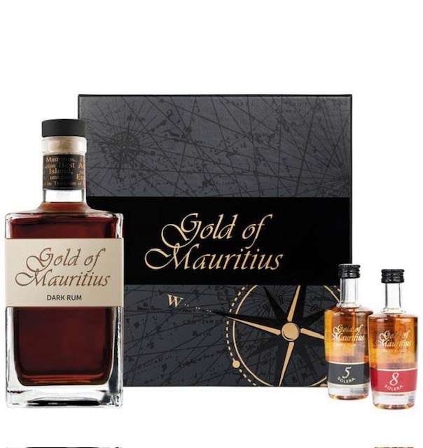 Rum Gold Of Mauritius Seafarer dárkové balení - Whisky, destiláty, likéry Rum