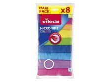 Utěrka Vileda Microfibr Colors mikrovlákno balení 8 ks