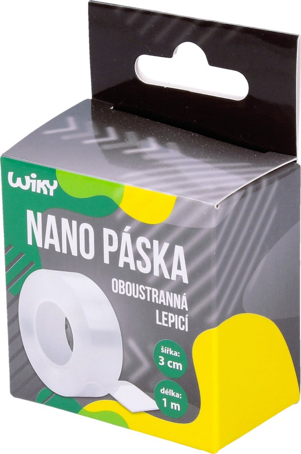 Páska oboustranná Nano 30 mmx1 m - Vybavení pro dům a domácnost Pásky lepící, maskovací, izolační