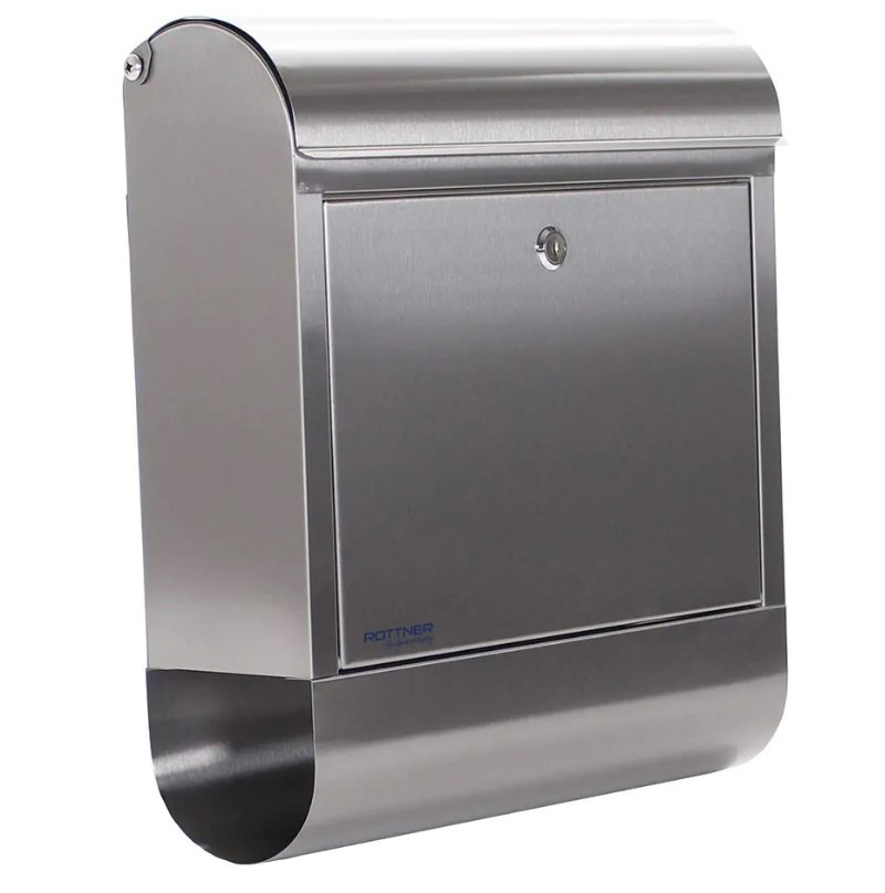 Schránka poštovní RONDELLO NEREZ 435x385x140 mm - Vybavení pro dům a domácnost Schránky, pokladny, skříňky Schránky poštovní, vhozy, přísl.