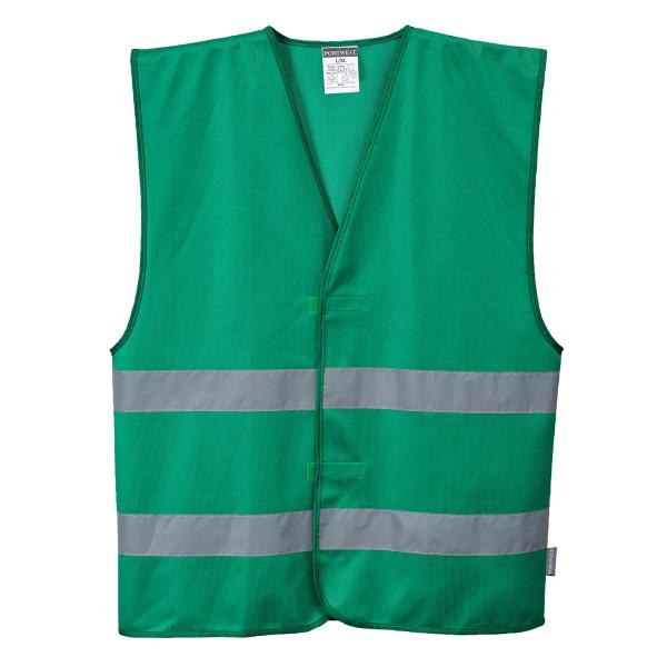 Vesta pracovní zelená velikost L-XL - Pomůcky ochranné a úklidové Pomůcky ochranné Oděvy, bundy, kalhoty, obleky