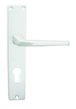 Kování interiérové UNIVERSAL klika/klika 72 mm vložka stříbrný elox F1 (C UNI7V1) - Kliky, okenní a dveřní kování, panty Kování dveřní Kování dveřní mezip. hliník, bez PÚ