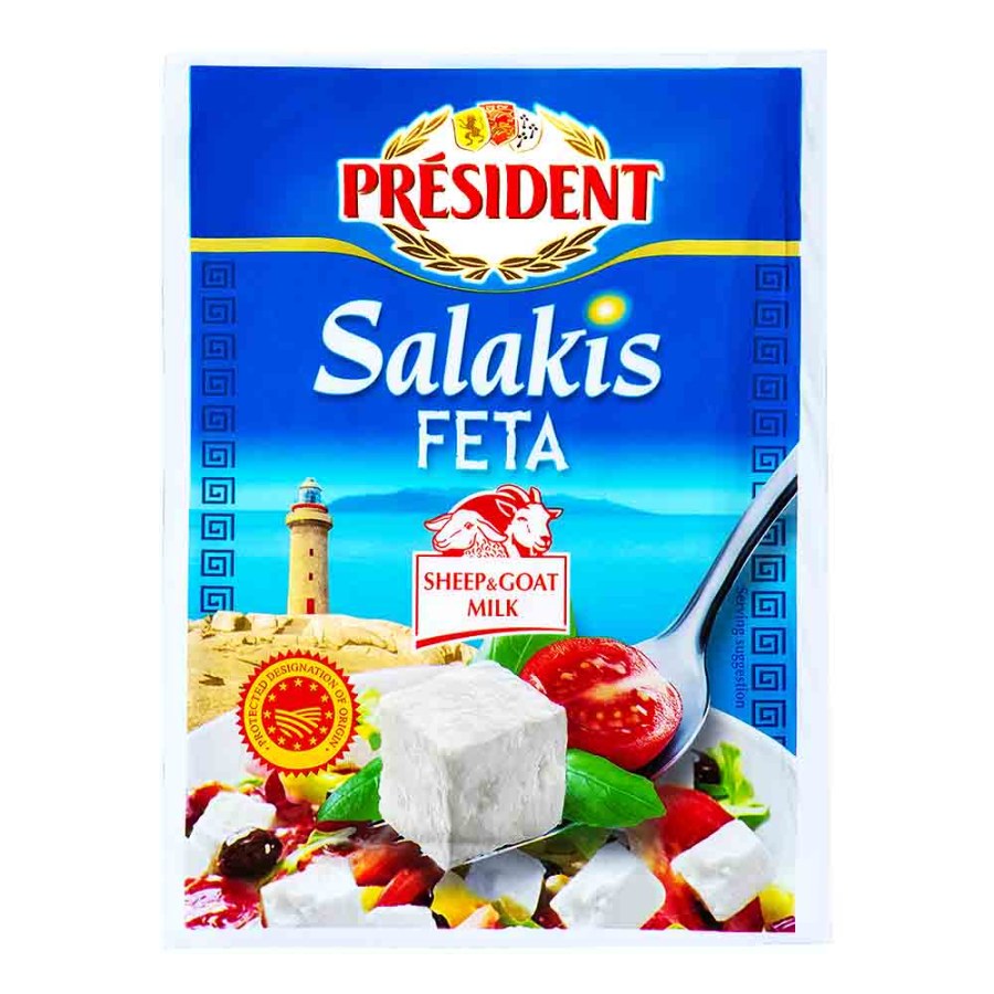 Sýr PRÉSIDENT Salakis Feta 200 g - Delikatesy, dárky Ostatní