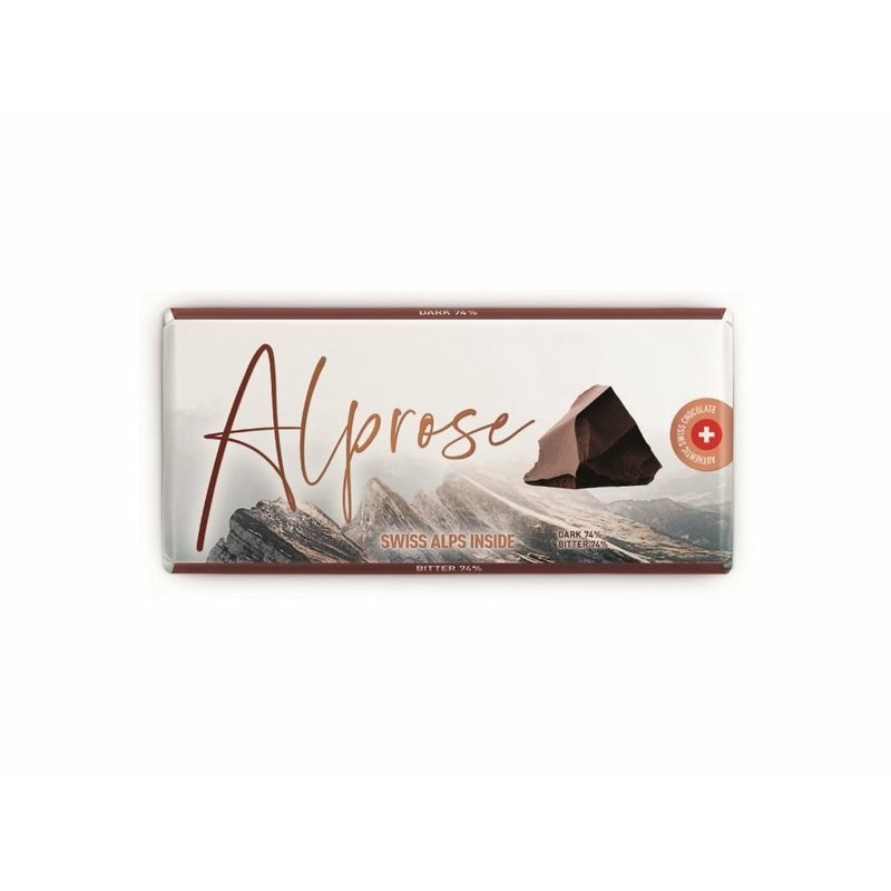 Čokoláda hořká 74% Alprose 300 g - Delikatesy, dárky Čokolády, bonbony, sladkosti