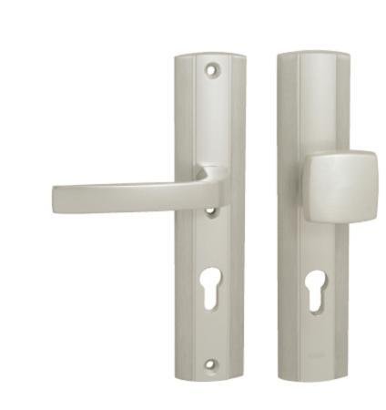 Kování bezpečnostní LINIA PRESTIGE 72 mm F1 madlo/klika vložka - Kliky, okenní a dveřní kování, panty Kování dveřní Kování dveřní bezpečnostní