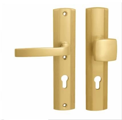 Kování bezpečnostní LINIA PRESTIGE 90 mm F3 madlo/klika vložka - Kliky, okenní a dveřní kování, panty Kování dveřní Kování dveřní bezpečnostní