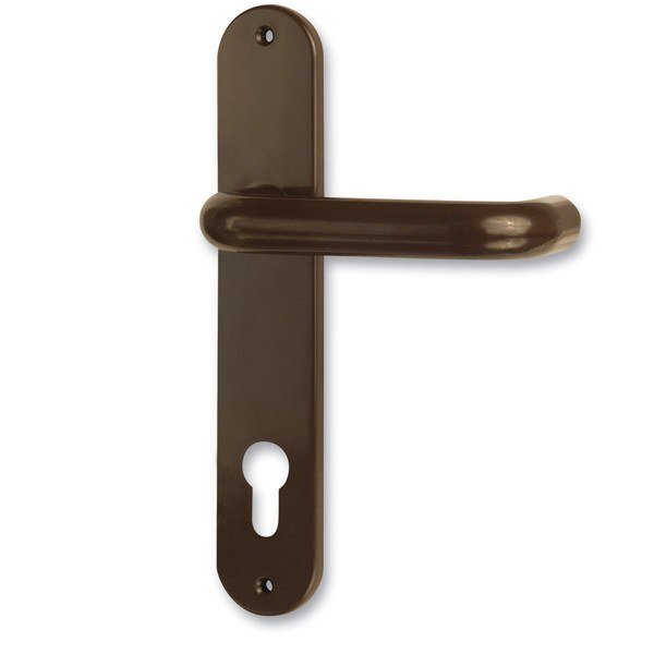 Klika standard HOLAR 90 klíč bílá (1006) - Kliky, okenní a dveřní kování, panty Kování dveřní Kování dveřní mezip. plast