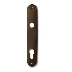Štíty KLASIK 90 mm na vložku hnědá, náhradní díl, balení 10 ks (3010) - Kliky, okenní a dveřní kování, panty Kování dveřní Kování dveřní mezip. plast
