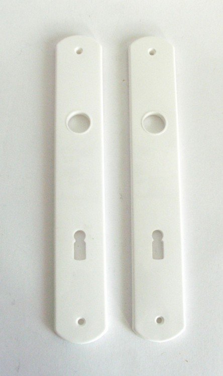 Štíty KLASIK XXL 90 mm na klíč bílá, náhradní díl