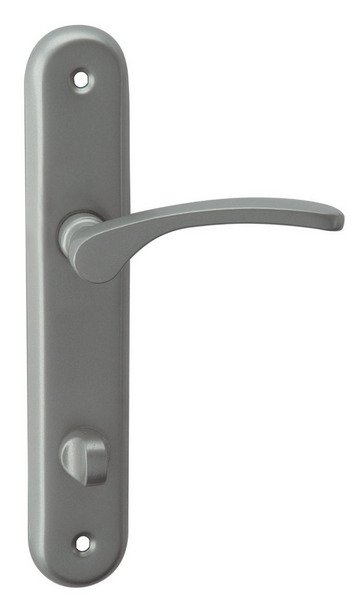 Kování interiérové VIOLA klika/klika 72 mm WC matný nikl ++ - Kliky, okenní a dveřní kování, panty Kování dveřní Kování dveřní mezip. chrom, nikl, nerez