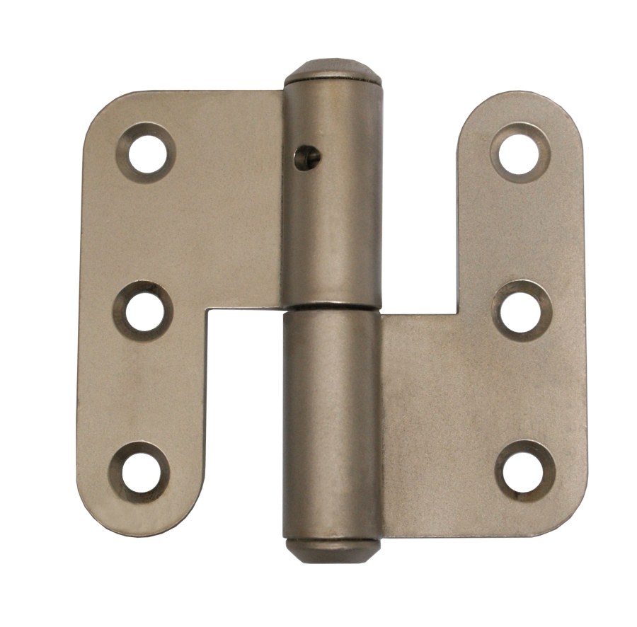 Závěs dveřní 70 rovný L kompletní závěs, levý, nikl satén - Kliky, okenní a dveřní kování, panty Závěsy (panty) Závěsy dveřní