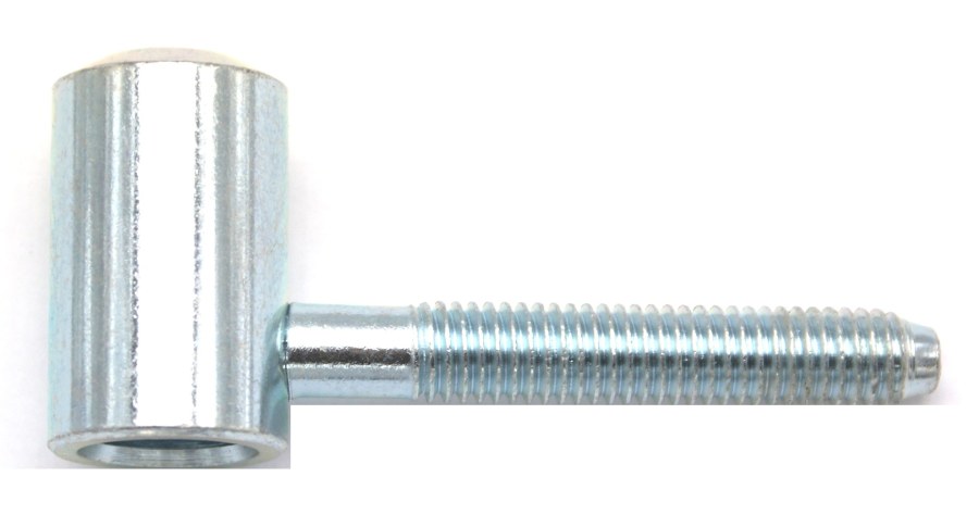 Závěs dveřní 60/12 VD M8 x 50 vrchní díl, pravo-levý, zinek modrý (balení 50 ks) - Kliky, okenní a dveřní kování, panty Závěsy (panty) Závěsy dveřní