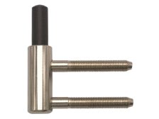 Závěs dveřní 80/10 SD 22/M7 PH spodní díl, pravo-levý, nikl lesklý broušený