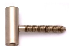 Závěs dveřní 80/10 VD M8 vrchní díl, pravo-levý, nikl satén