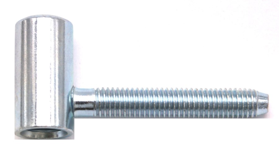 Závěs dveřní 60/10 VD M8 vrchní díl, pravo-levý, zinek modrý - Kliky, okenní a dveřní kování, panty Závěsy (panty) Závěsy dveřní