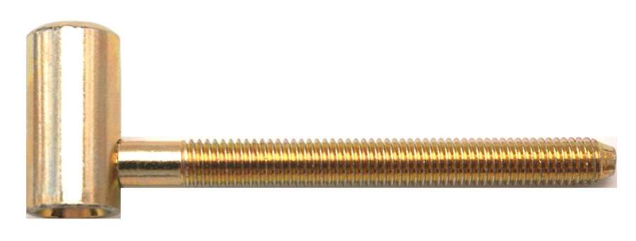 Závěs dveřní 60/10 VD M8 x 80 vrchní díl, pravo-levý, zinek žlutý, protipožární - Kliky, okenní a dveřní kování, panty Závěsy (panty) Závěsy dveřní