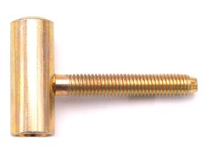 Závěs dveřní 80/10 VD M8 vrchní díl, pravo-levý, zinek žlutý (balení 100 ks)