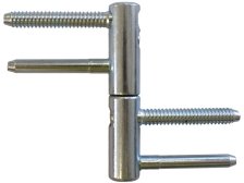 Závěs dveřní TRIO 15 DZ PH kompletní závěs, pravo-levý, zinek modrý (balení 25 ks)