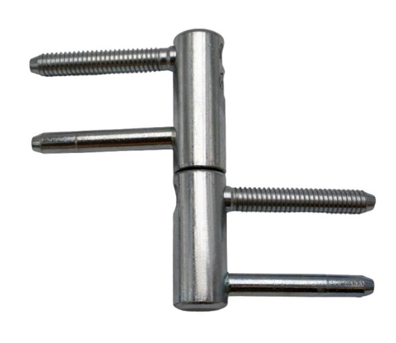 Závěs dveřní TRIO 20 DZ PH kompletní závěs, pravo-levý, zinek modrý, protipožární - Kliky, okenní a dveřní kování, panty Závěsy (panty) Závěsy dveřní