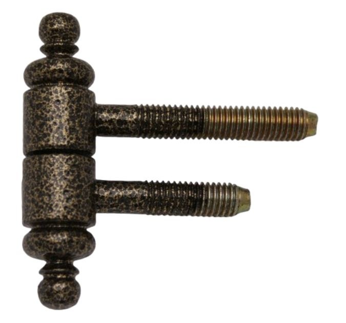 Závěs dveřní 30 UR27 kompletní závěs, pravo-levý, lak antika Závěs dveřní 30 UR27 kompletní závěs, pravo-levý, lak antika - Kliky, okenní a dveřní kování, panty Závěsy (panty) Závěsy dveřní