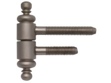 Závěs dveřní 30 UR27 kompletní závěs, pravo-levý, nikl satén