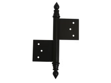 Závěs dveřní 100 UR14 L kompletní závěs, levý, lak černý RAL9005