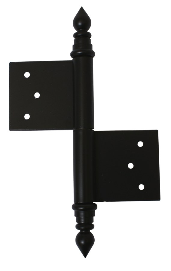 Závěs dveřní 100 UR14 P kompletní závěs, pravý, lak černý RAL9005 - Kliky, okenní a dveřní kování, panty Závěsy (panty) Závěsy dveřní