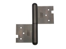 Závěs dveřní 100 L kompletní závěs, levý, bez povrchové úpravy (balení 10 ks)