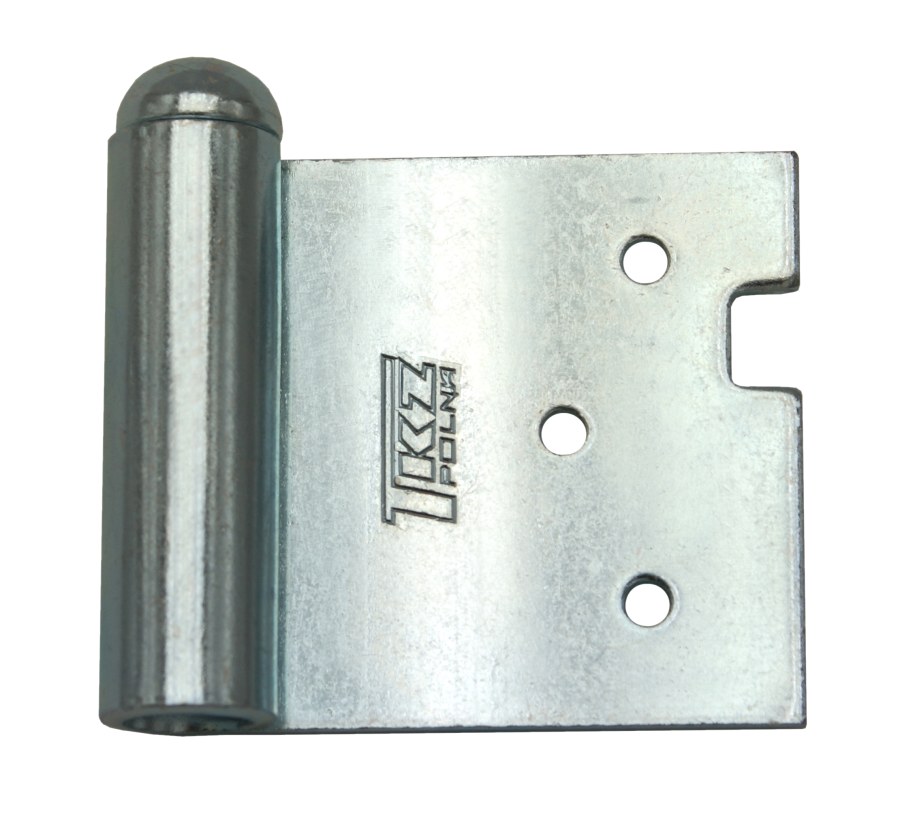 Závěs dveřní 100 VD L vrchní díl, levý, zinek modrý - Kliky, okenní a dveřní kování, panty Závěsy (panty) Závěsy dveřní